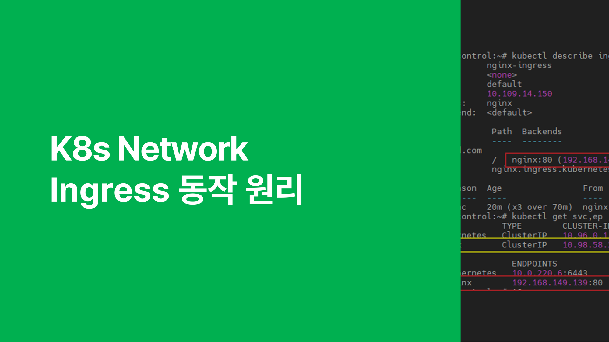 K8s Network - Ingress 동작 원리